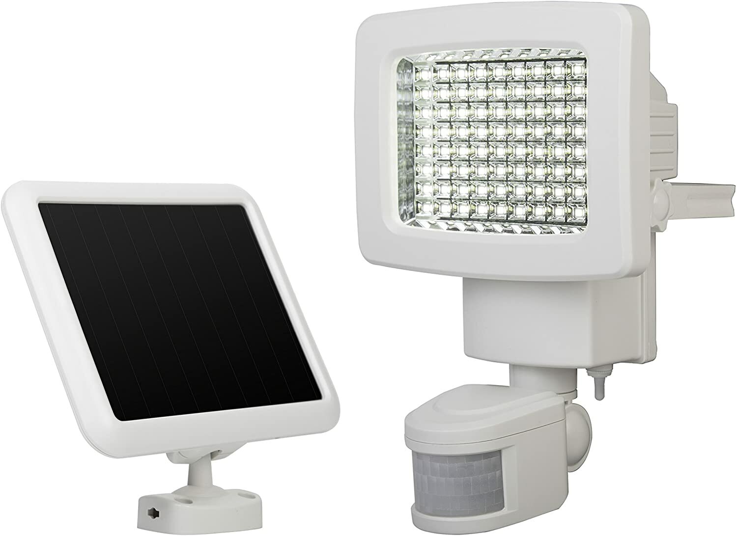 Sunforce 82126 Lampe solaire 120 LED, 1100 lumens, 9,1 m Distance de détection