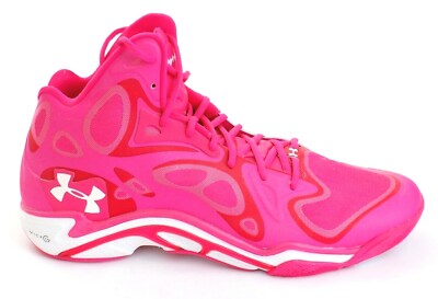 under armour shoes basketball pink