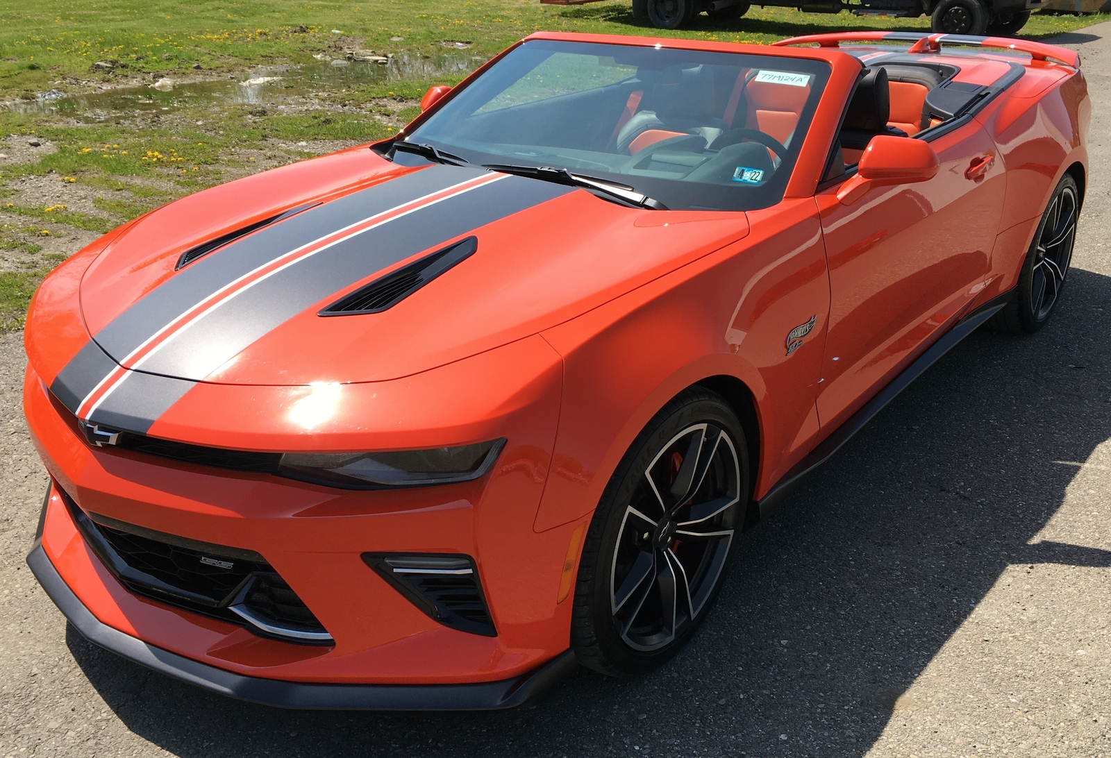 2018 Chevrolet Camaro Ss 2ss Pkg Automatic Convertible 3000 Miles