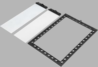 JBL Stage 2 WB81 Rect brkt 8'' IW w.frame