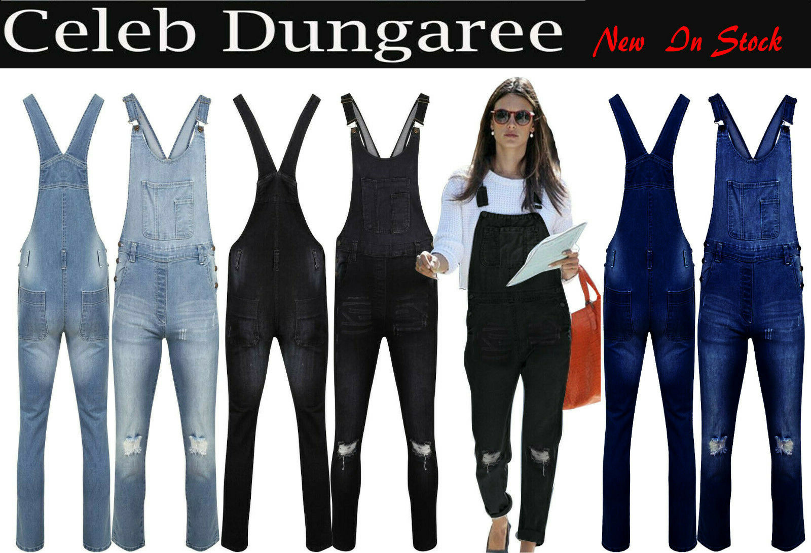 denim dungarees ladies uk
