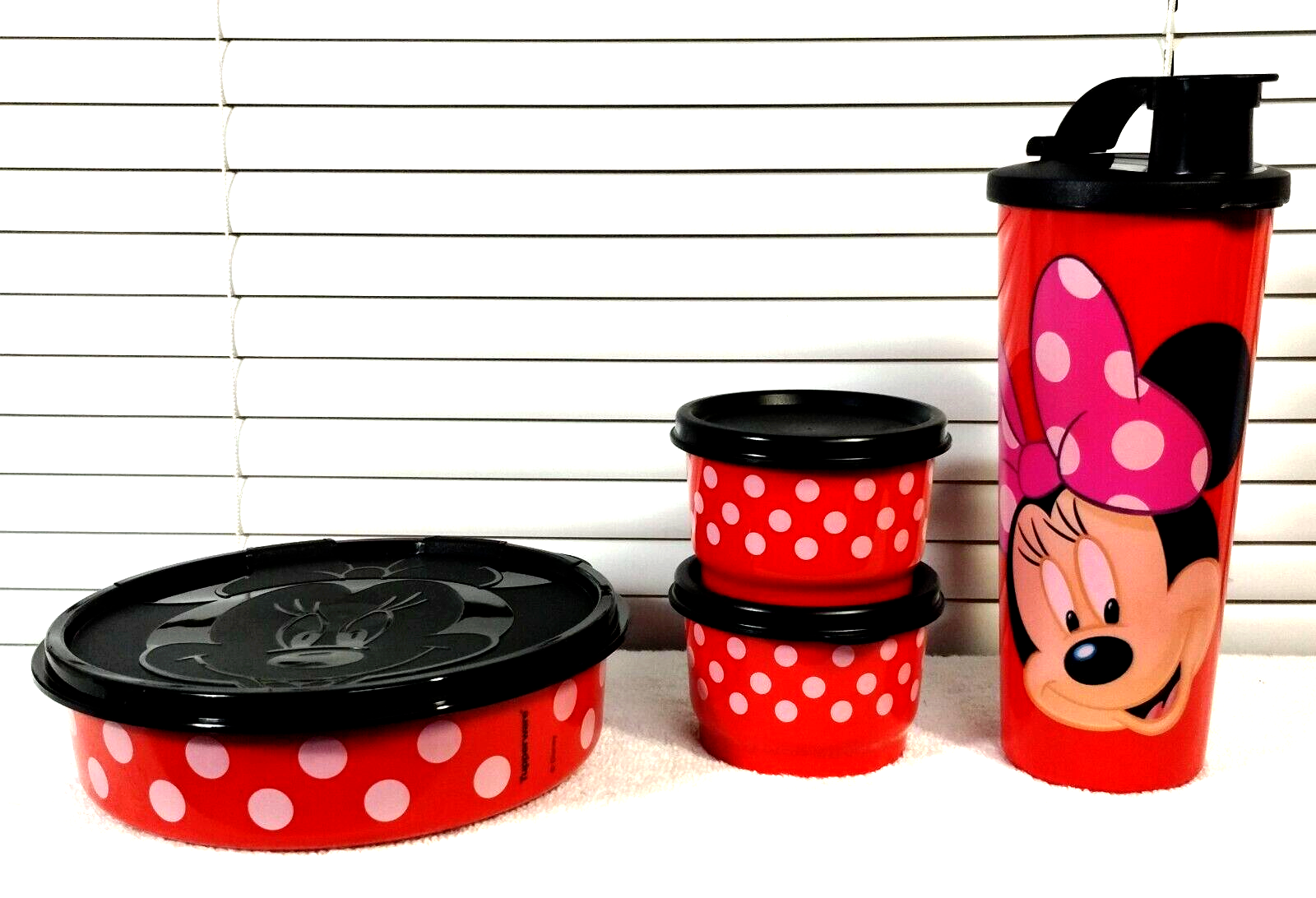 Vintage Tupperware Disney Minnie & Mickey Mouse Unlimited 
