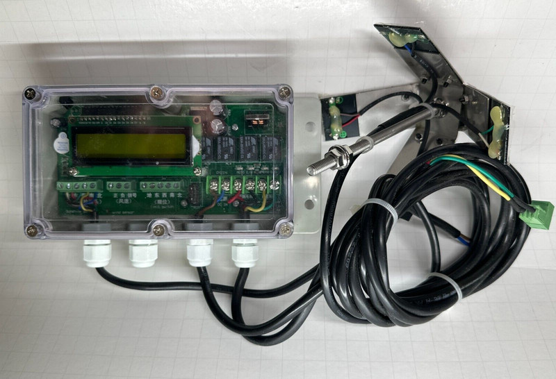 Solar Tracker Control Box Unit with Cables & Sensors -