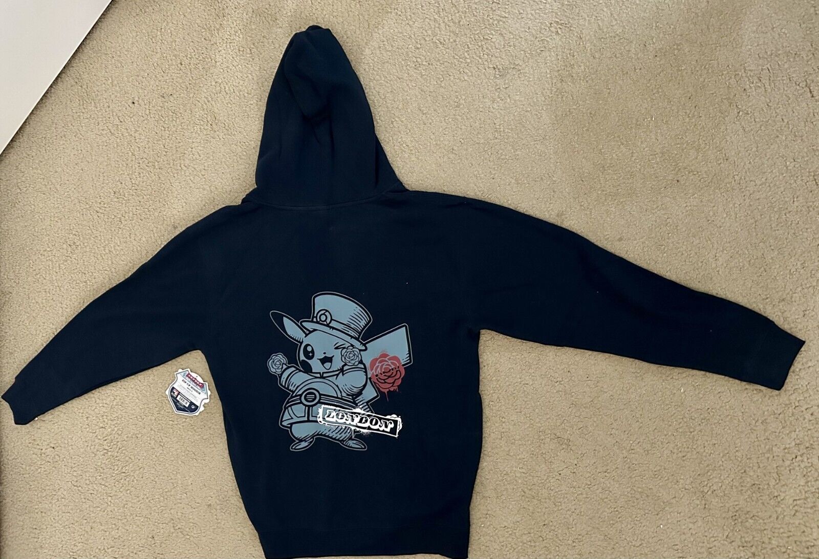 Pokemon World Championships PIKACHU HOODIE 2022 London Pokemon World Championships PIKACHU HOODIE 2022 London