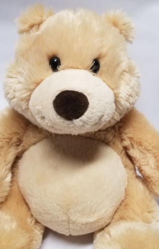 Aurora Teddy Bear Plush Tan Beige 14