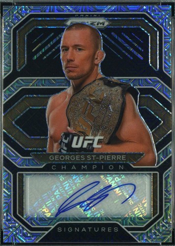 2021 Panini Prizm UFC - Georges St-Pierre #CS-GSP