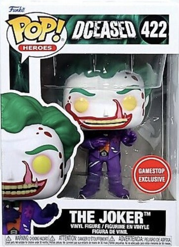 FUNKO POP! DCEASED JOKER BLOODY GAMESTOP EXCLUSIVE #422