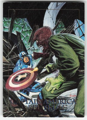 1992 Skybox Marvel Captain America vs. Red Skull #SD