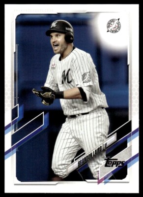 2021 Topps NPB Baseball Card Brandon Laird Chiba Lotte