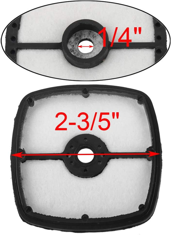 5 Packs A226001410 Air Filter Fit Echo Trimmer Blower Mantis 130310-54130 SRM225