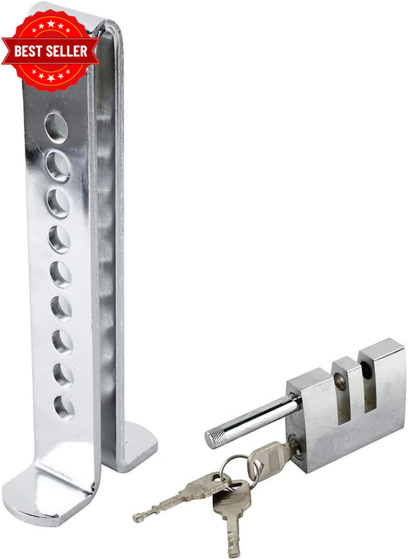 Adjustable Brake Pedal Lock, Stainless Anti-Theft Clutch Lock for Vehicle Protec