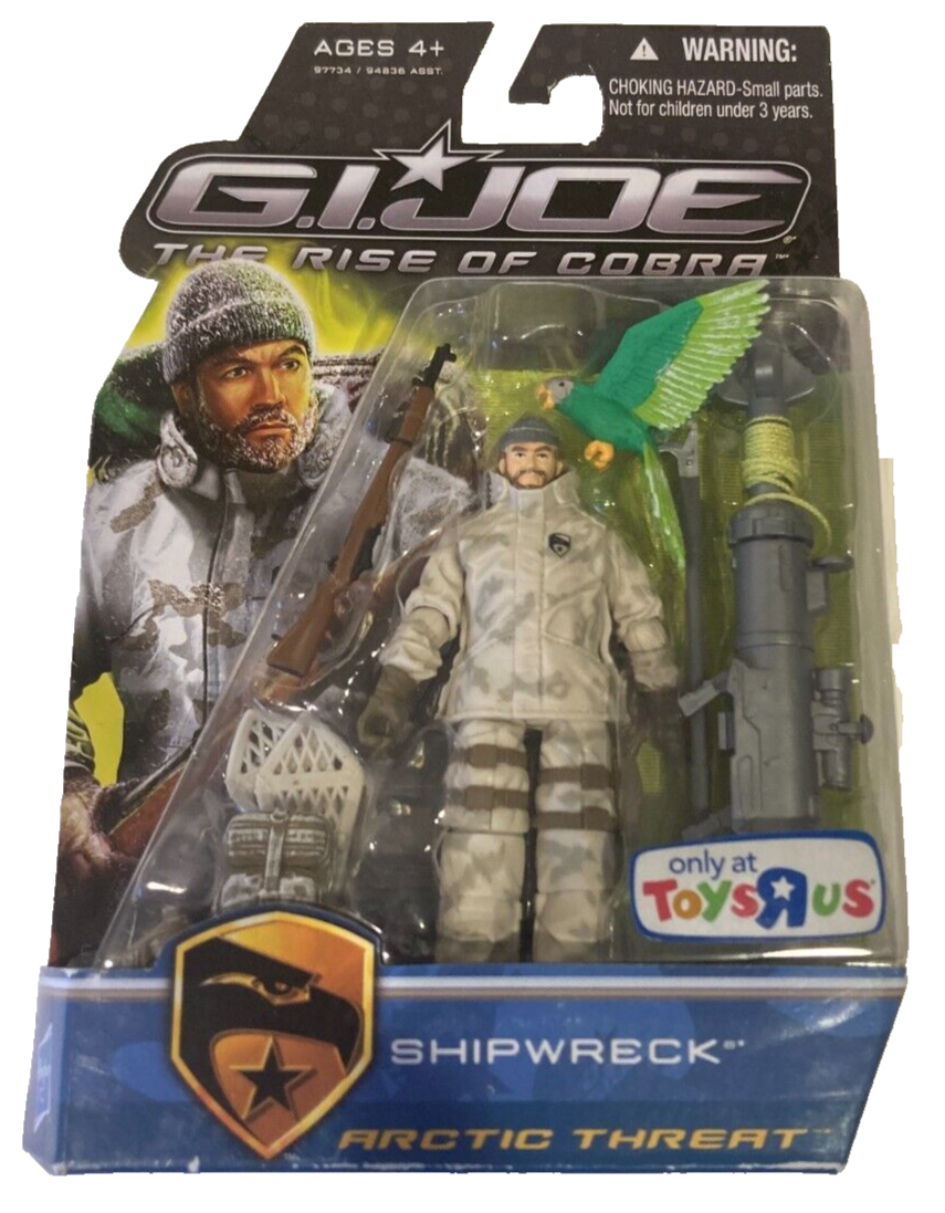 GI JOE HASBRO THE RISE OF COBRA SHIPWRECK ARCTIC THREAT