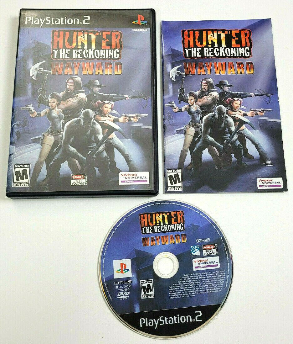 HUNTER THE RECKONING: WAYWARD - PLAYSTATION 2 GAME