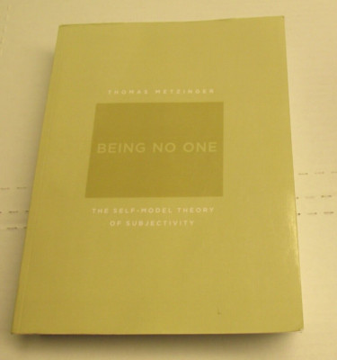 Being No One-The Self-Model Theory of Subjectivity by Thomas Metzinger 2004
