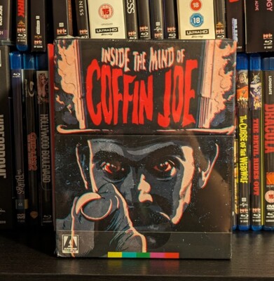 INSIDE THE MIND OF COFFIN JOE Blu ray Box Set Arrow Video W/Corrected Disc New!