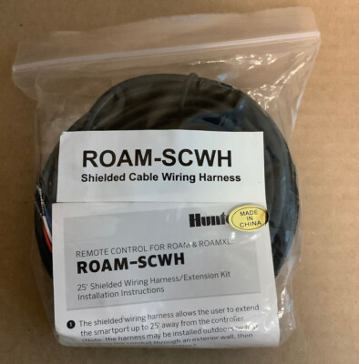 Hunter ROAM-SCWH 25' Shielded Cable Remote Control Connector Wiring Harness