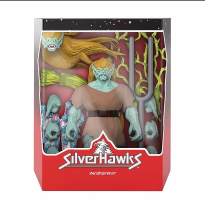 Silverhawks Ultimates Wave 2 Windhammer Figure Super 7
