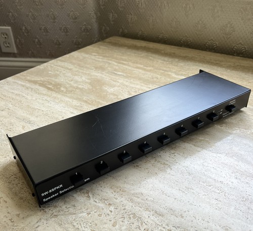 S Model Sw-8spkr 8 Speaker Selection System With Amplifier Protection