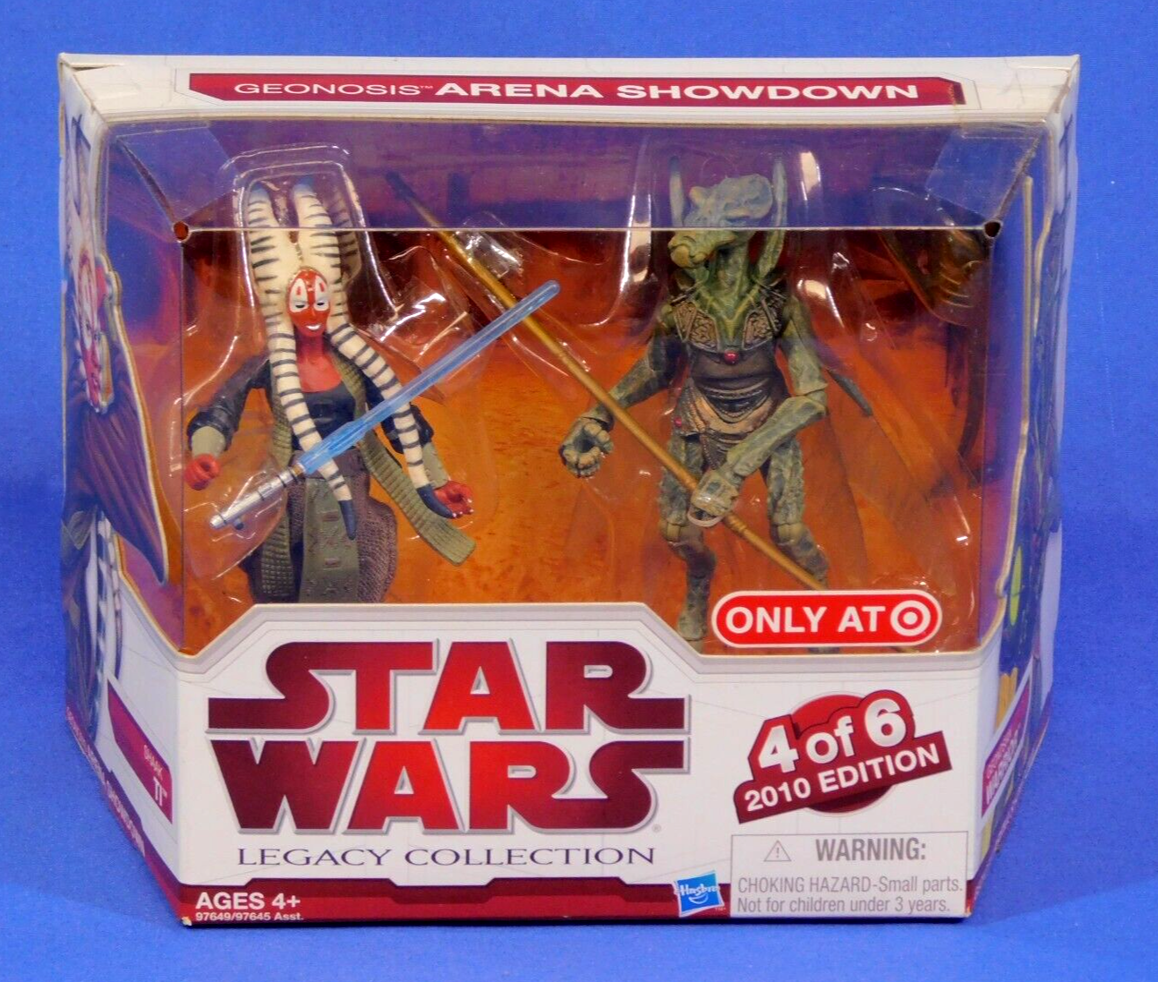 STAR WARS LEGACY COLLECTION GEONOSIS ARENA SHOWDOWN SHAAK-TI