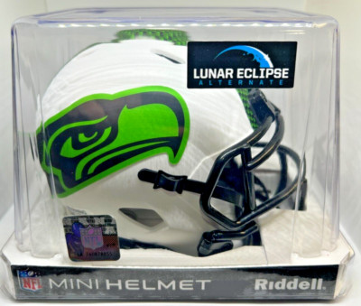 Seatle Seahawks Riddell Lunar Eclipse NFL Mini Helmet
