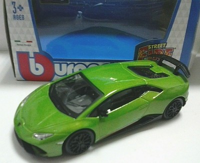 BURAGO STREET FIRE 1:43 AUTO DIE CAST LAMBORGHINI HURACAN PERFORMANTE 18-30000