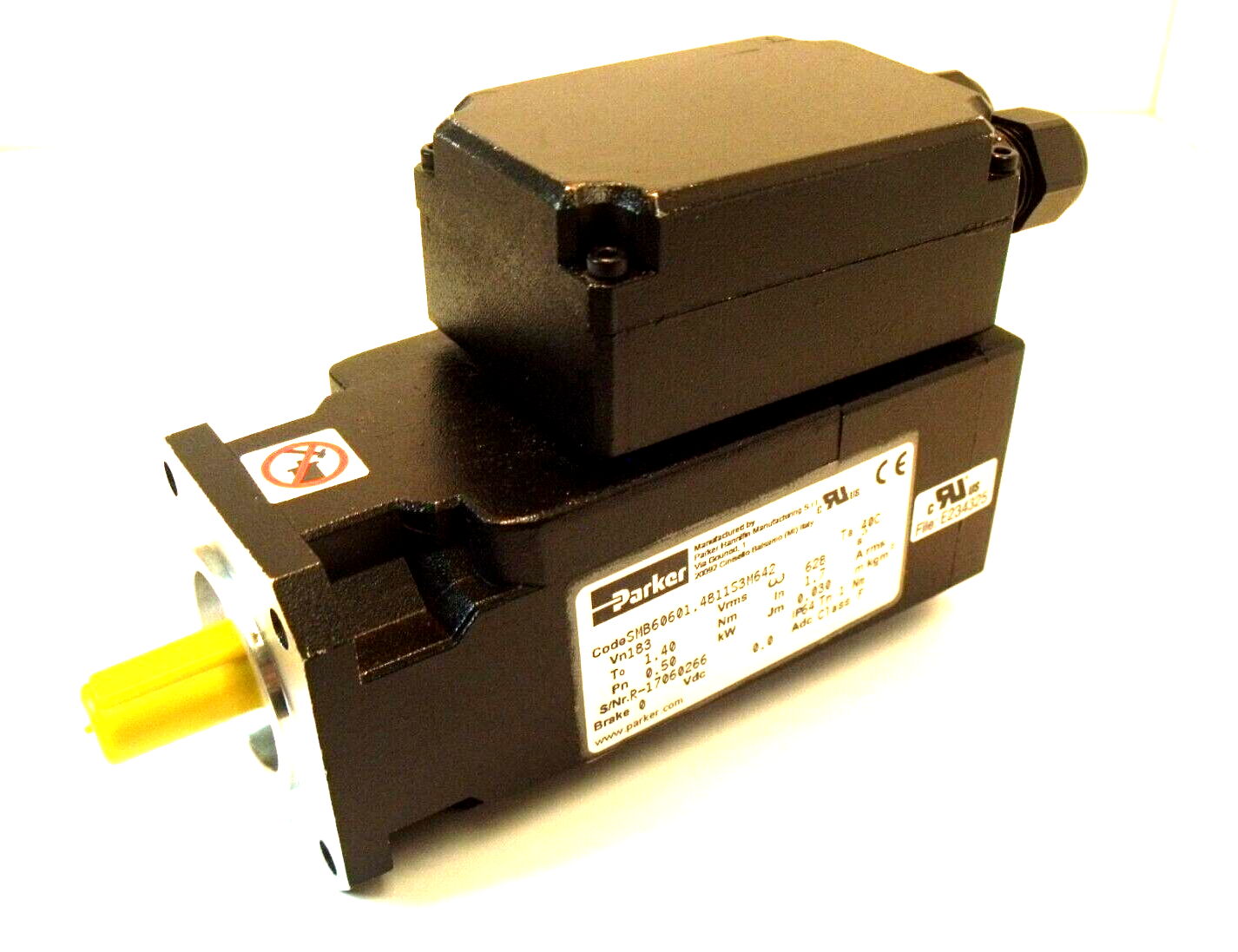 New Parker SMB60601,4811S3M642 Low Inertia Servo Motor: Size New Parker SMB60601,4811S3M642 Low Inertia Servo Motor: Size
