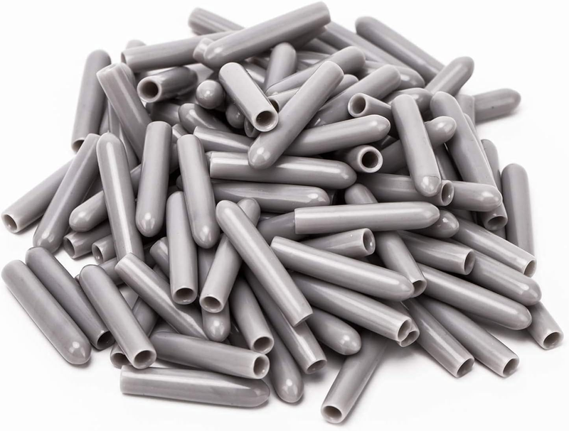 Dishwasher Rack Tine Repair Caps for Whirlpool Kenmore Maytag GE 100Pc Gray