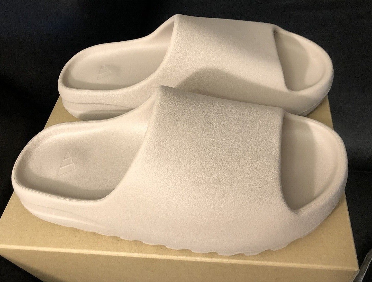 Pre-owned Adidas Originals Sizes 6-14 Adidas Yeezy Slide "pure" Restock Gw1934 Us Men 2021 Brand In Pure/pure/pure