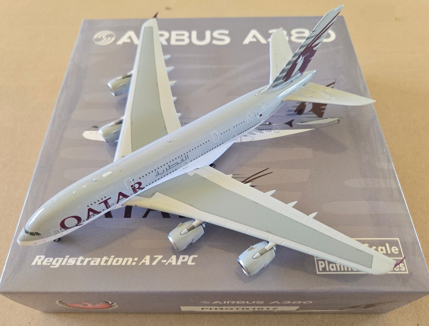 1:400 Phoenix Airbus A380-800 Qatar Airways A7-APC | eBay