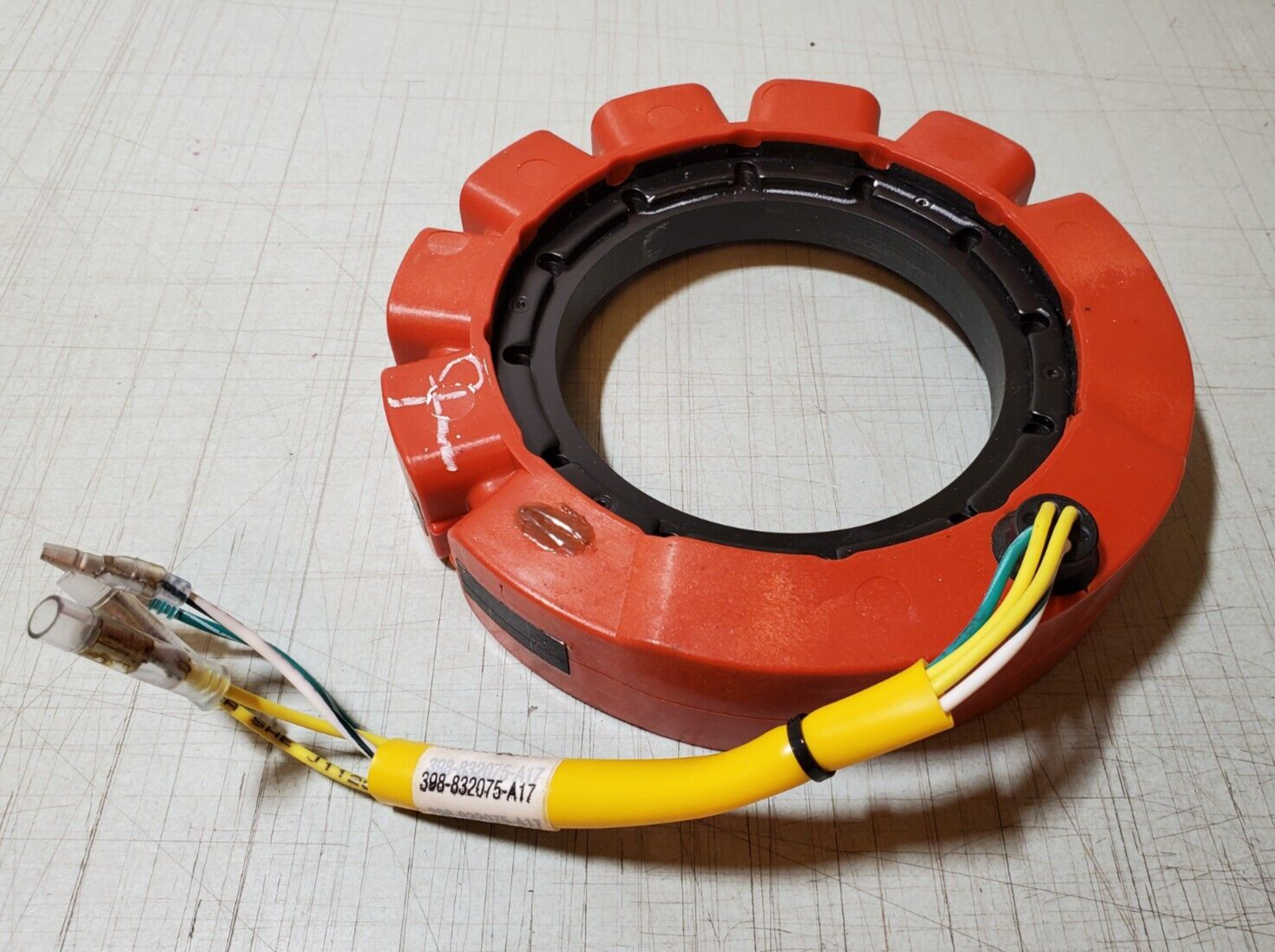 TWIN MARINER-30SR 模型 Genuine Mercury 30/40 Outboard Red Stator Kit 398-832075A21