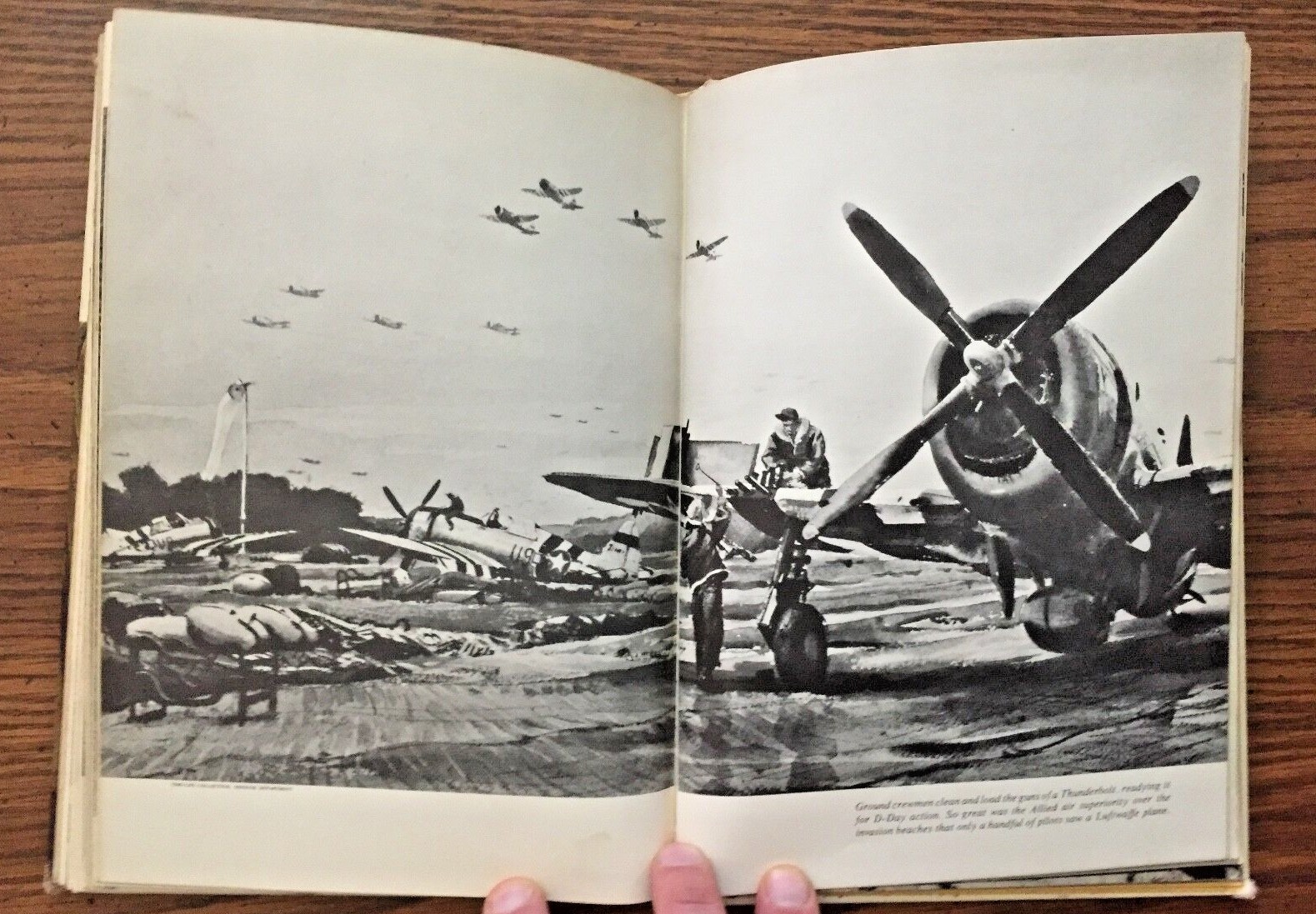 AIR WAR AGAINST HITLER'S GERMANY AMERICAN HERITAGE JUNIOR LIBRARY 1964 HC BOOK