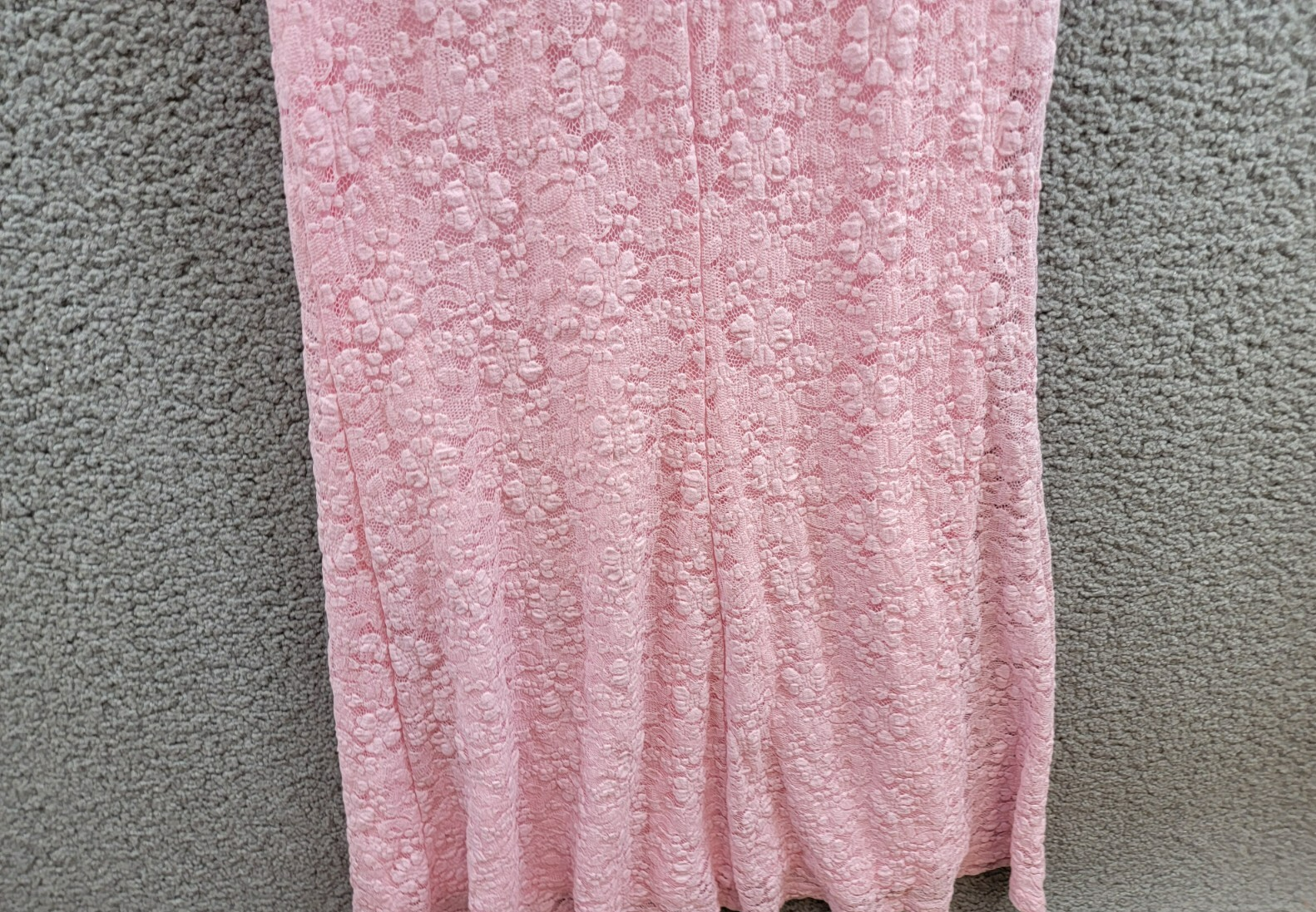 Bardot Albie Knit Maxi Dress Women's 4 Candy Pink One Shoulder Back Zip Closure - Picture 11 of 16