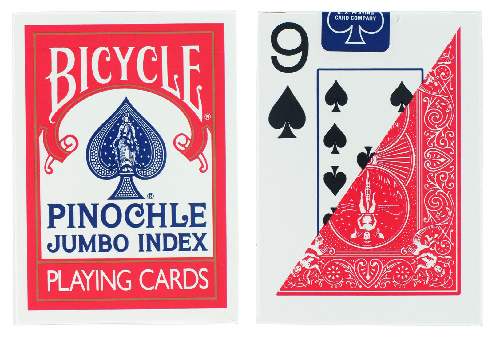 Bicycle Pinochle Playing Cards Jumbo Index 2 Decks SG/_B01MA1FDUC/_US