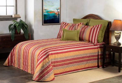 Breeze Tapestry Stripe Bedspreads