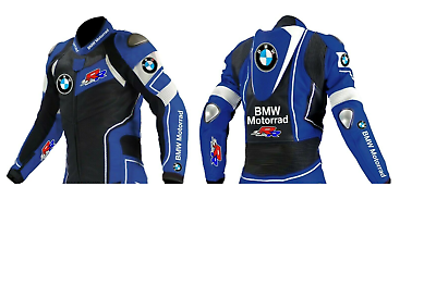BMW Motorrad Uomini Giacca in Pelle da Motociclista Motocicletta