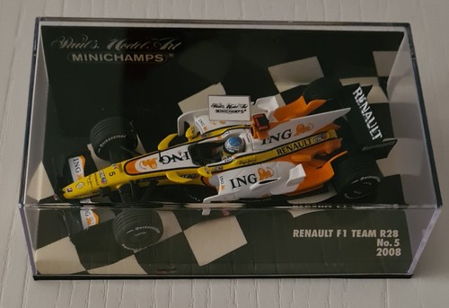 【F1 INGルノー R28 NOREV 2008年 アロンソ1/18】 NOREV 1:18 ING RENAULT F1 R28 F.ALONSO 2008 SEALED | #114470807