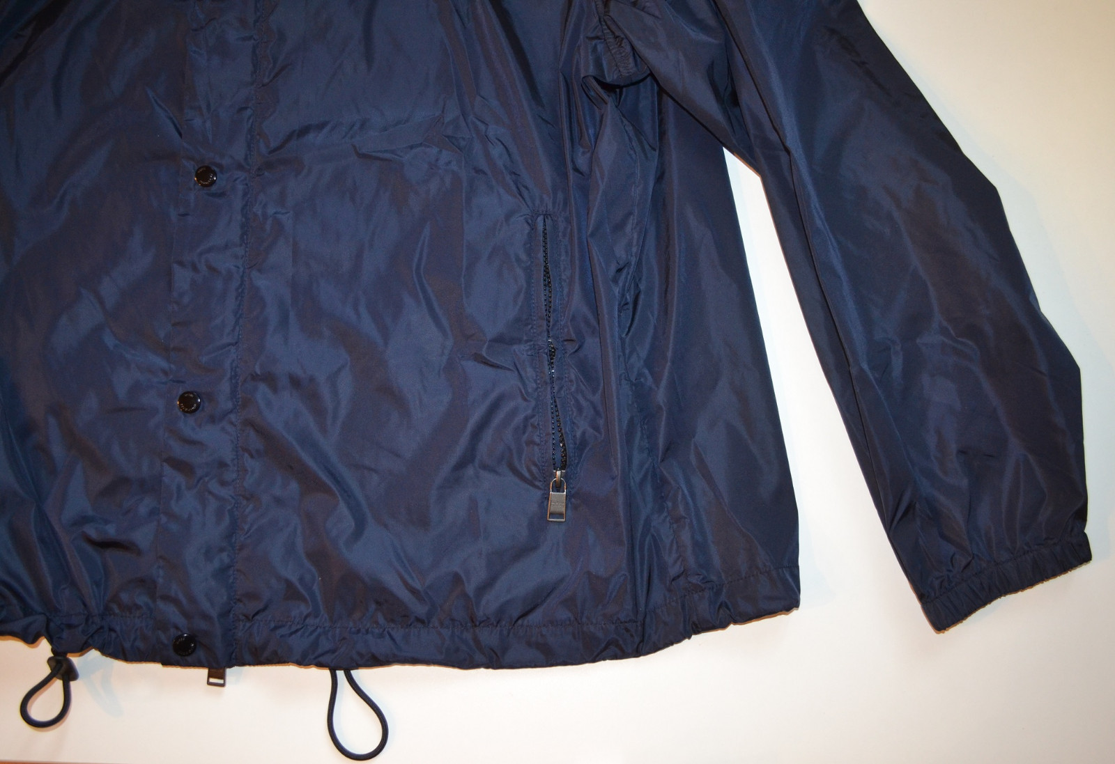 Pre-owned Hugo Boss Black Label By  Water-repellent Windbreaker Jacket In Blue