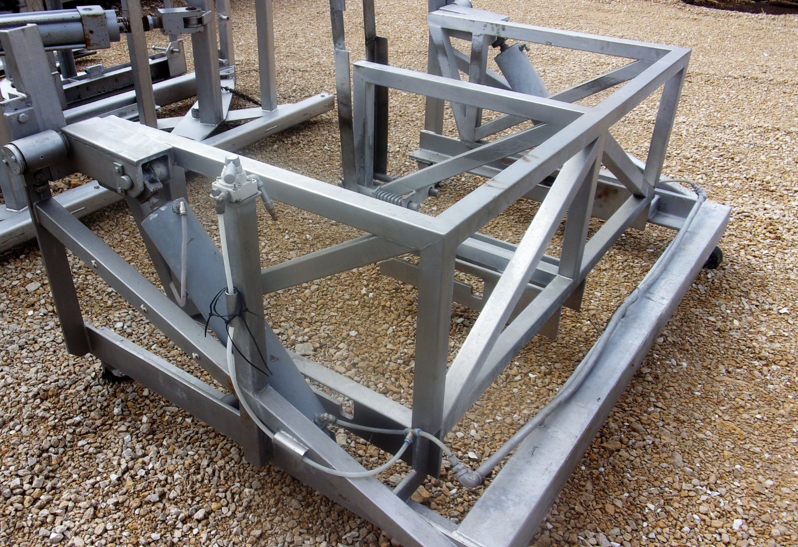 Dual Vemag Cart Dumper Stainless Steel