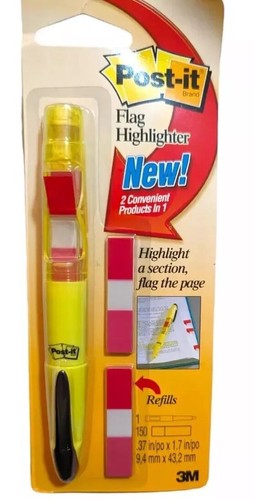3m Neon Yellow New Note Taking Pen