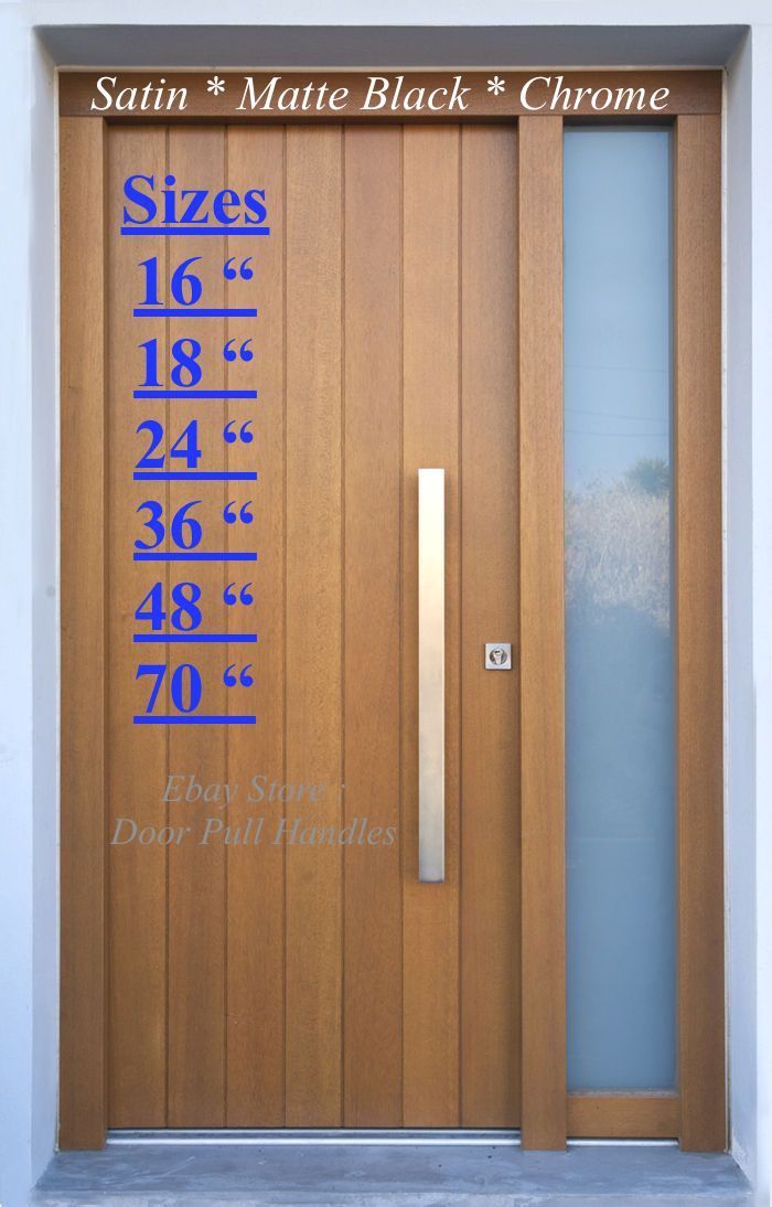 Pull door