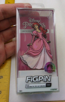 Ariel in dress The Little Mermaid 1151 Figpin Disney Pin New in package LE