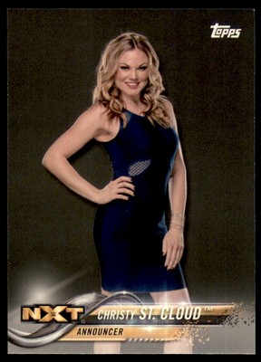 2018 Topps WWE #25 Christy St. Cloud