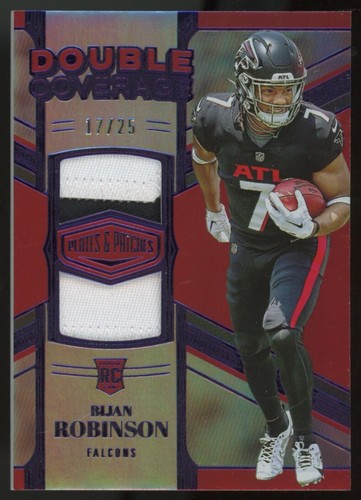 2023 Panini Plates & Patches Bijan Robinson #DC-6