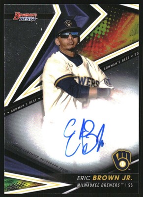 2022 Bowman's Best Best of '22 Autographs #B22EB Eric Brown Jr. Auto