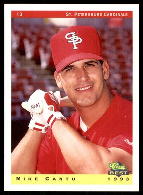 1993 Classic Best Mike Cantu St. Petersburg Cardinals #8