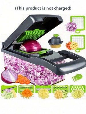 14 in 1 Multi- Vegetable Cutter Dicer Chopper Kitchen Salad Fruit Peeler Cutter