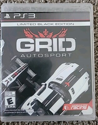 GRID Autosport -- Limited Black Edition (Sony PlayStation 3, 2014)