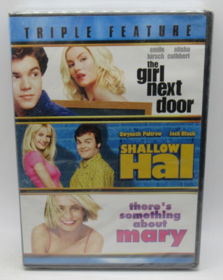SHALLOW HAL/GIRL NEXT DOOR/SOMETHING ABOUT MARY TRIPLE FEAT. 3-DISC DVD SET, WS