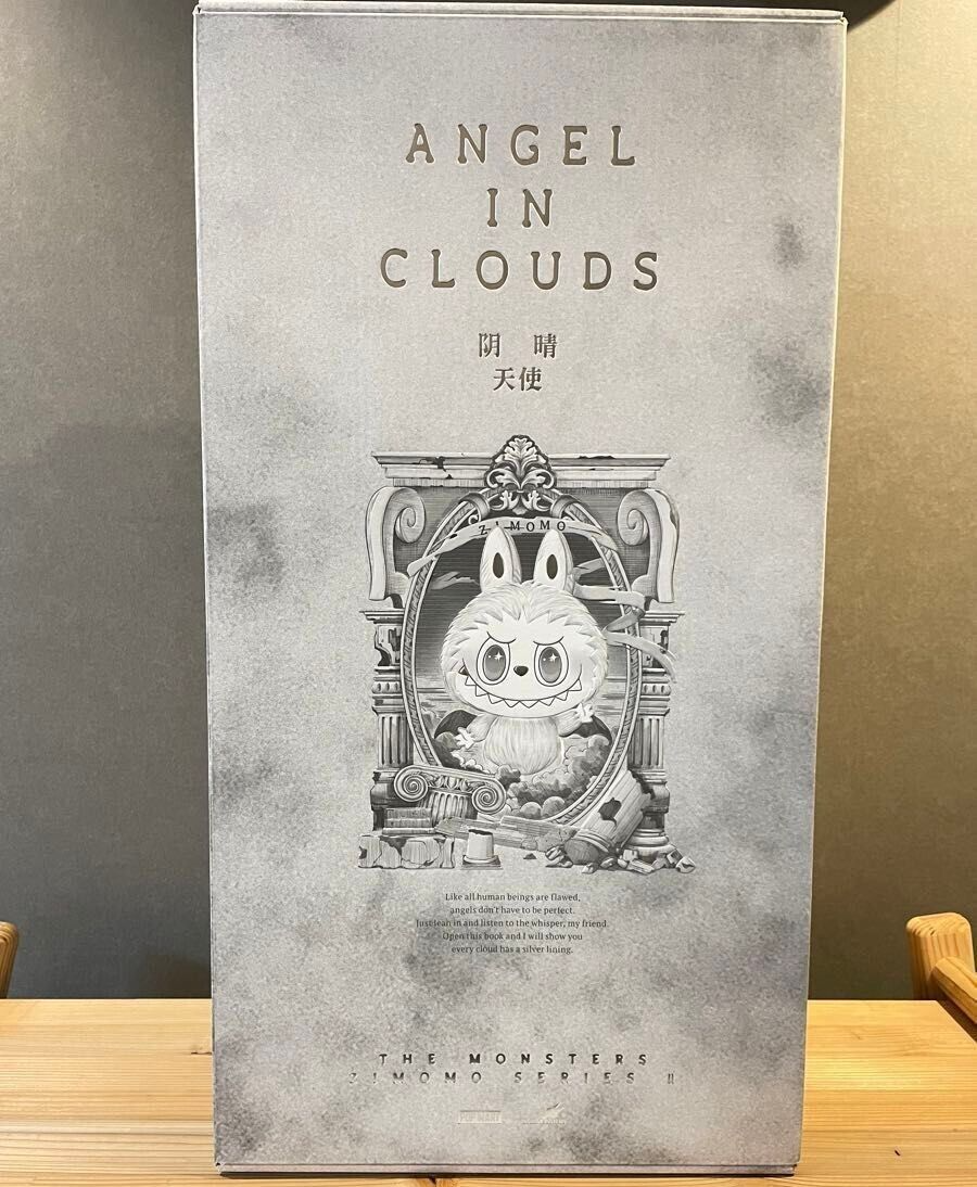 THE MONSTERS ANGEL IN CLOUDS vinyl plush doll ZIMOMO Vinyl THE MONSTERS ANGEL IN CLOUDS vinyl plush doll ZIMOMO Vinyl