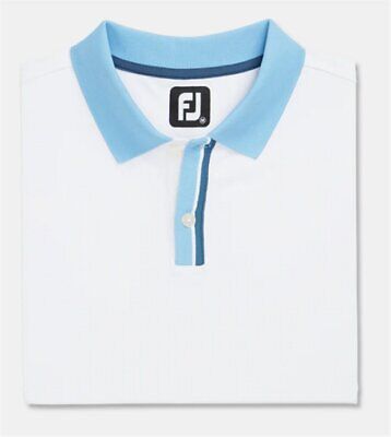 NWT FootJoy FJ Golf Polo Shirt Men's Size XL Color White #29606       X24